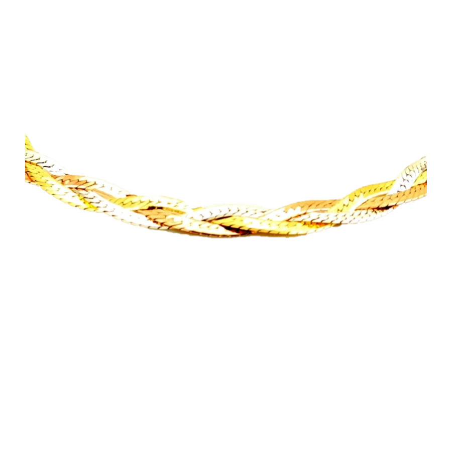 Pulsera de plata Chapada en oro