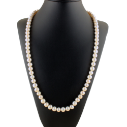 Collar de perlas naturales