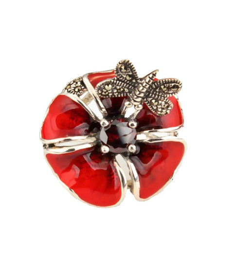 Anillo esmalte plata| Bisurjoyas Anillo esmalte plata| Bisurjoyas