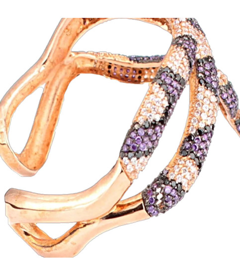 Brazalete de micro circonitas| Bisurjoyas