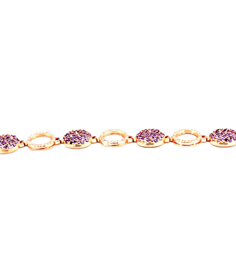 Pulsera de micro circonitas| Bisurjoyas