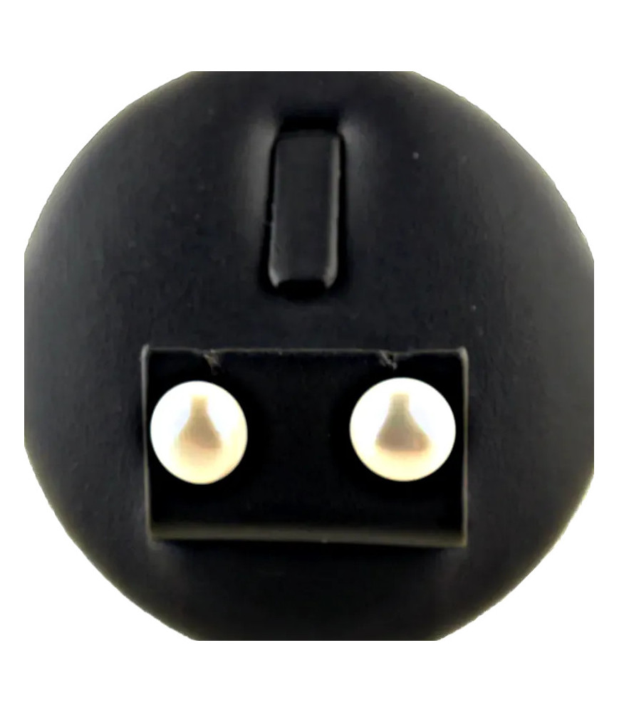 Pendientes perlas| Bisurjoyas