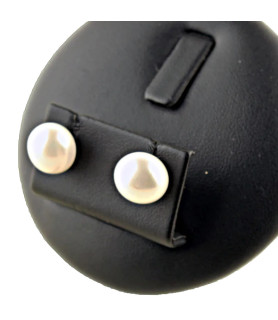 Pendientes perlas| Bisurjoyas