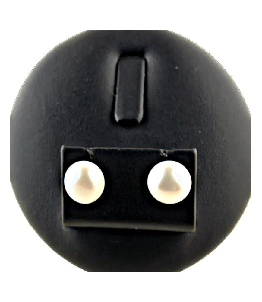 Pendientes perlas| Bisurjoyas
