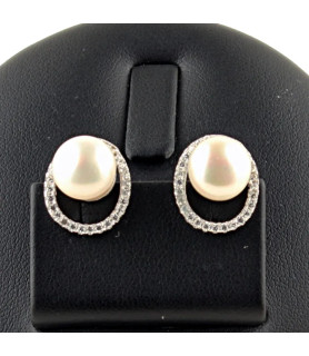 Pendientes de Perlas| Bisurjoyas