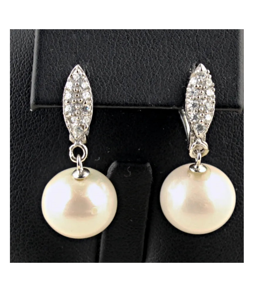 Pendientes de Perlas| Bisurjoyas