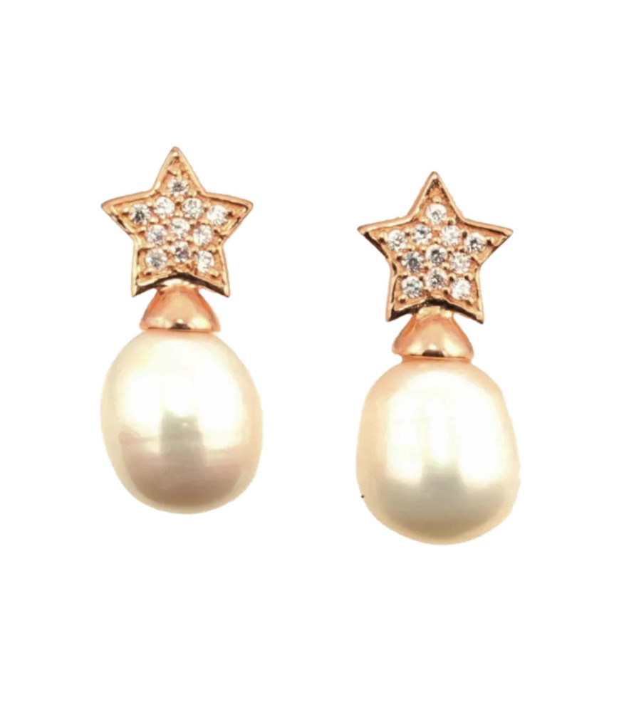 Pendientes de Perlas| Bisurjoyas