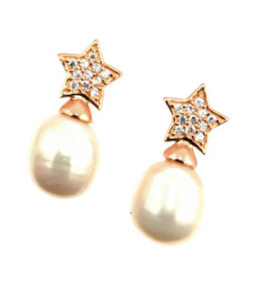 Pendientes de Perlas| Bisurjoyas