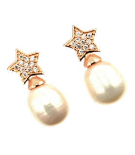 Pendientes de Perlas| Bisurjoyas