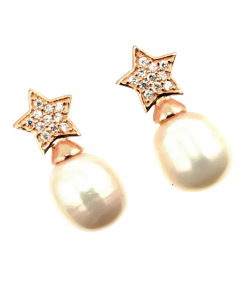 Pendientes de Perlas| Bisurjoyas