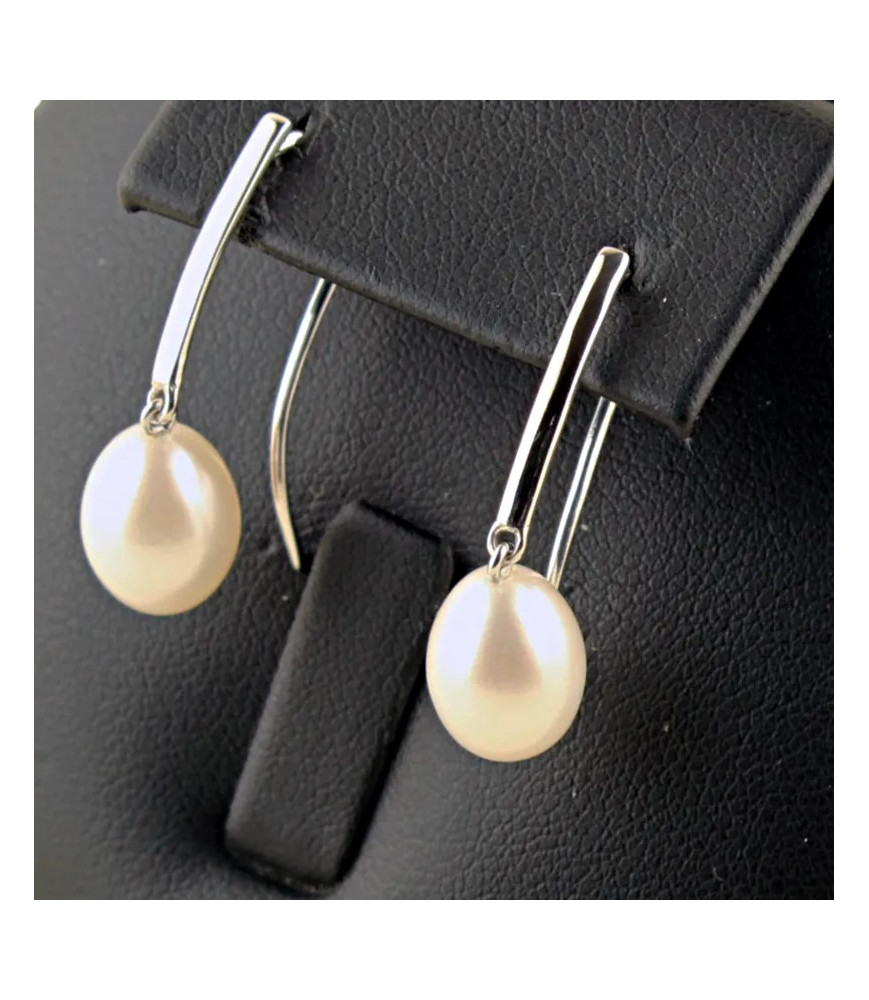 Pendientes de Perlas| Bisurjoyas