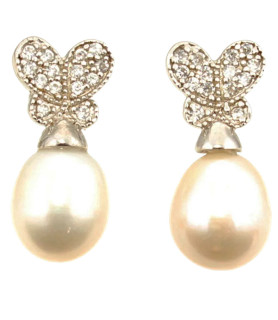 Pendientes de Perlas| Bisurjoyas