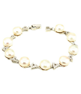 Pulsera de Perlas| Bisurjoyas