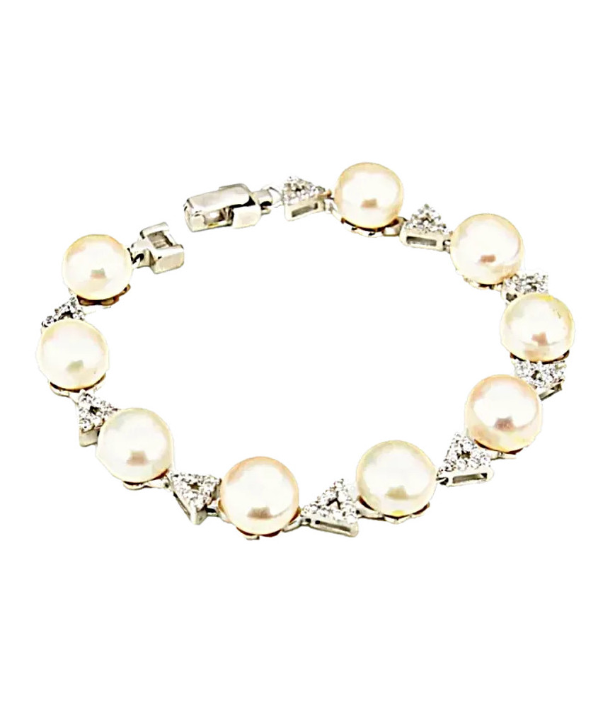 Pulsera de Perlas| Bisurjoyas