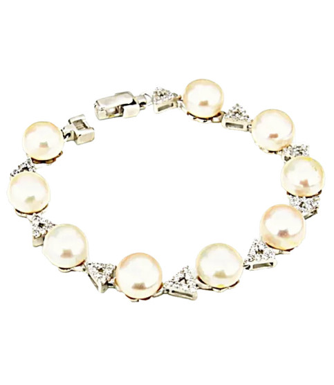 Pulsera de Perlas| Bisurjoyas Pulsera de Perlas| Bisurjoyas