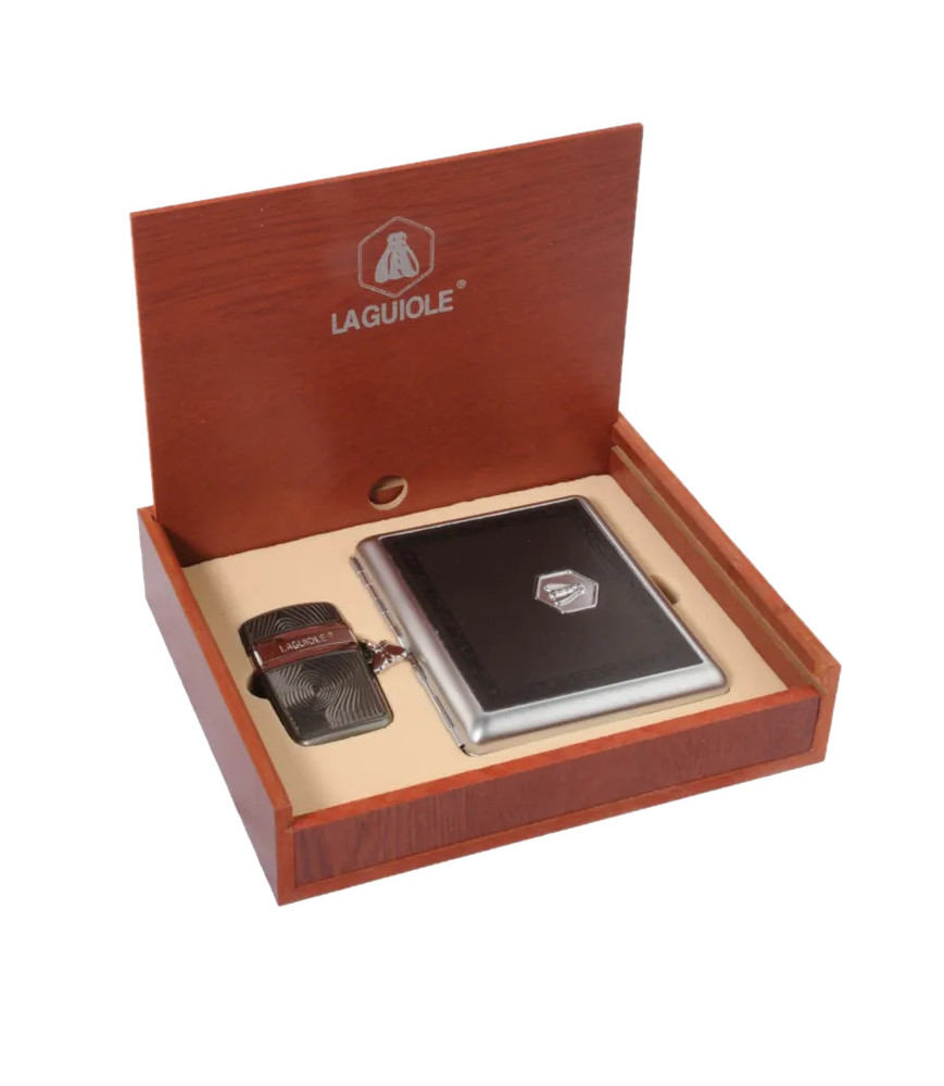 Pitillera-Encendedor Laguiole| Bisurjoyas