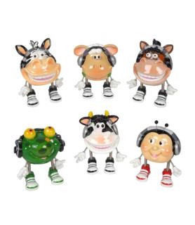 Hucha animales con cascos| Bisurjoyas