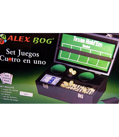 Set 4 juegos en uno| Bisurjoyas Set 4 juegos en uno| Bisurjoyas