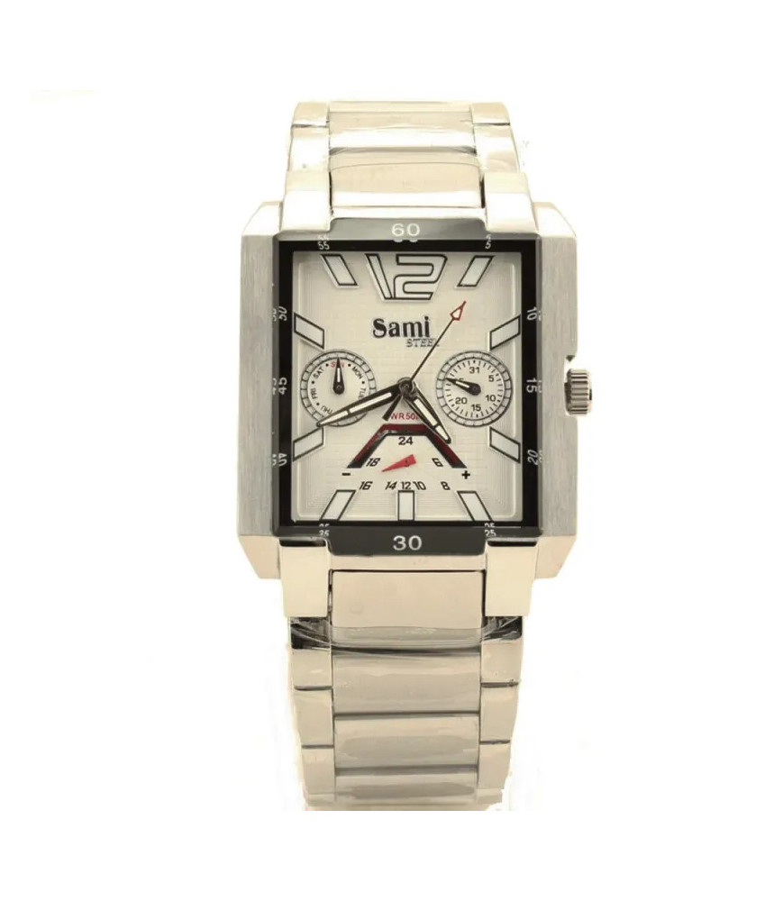 Reloj Sami Steel hombre| Bisurjoyas