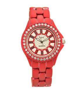 Reloj sami señora metal-strass| Bisurjoyas